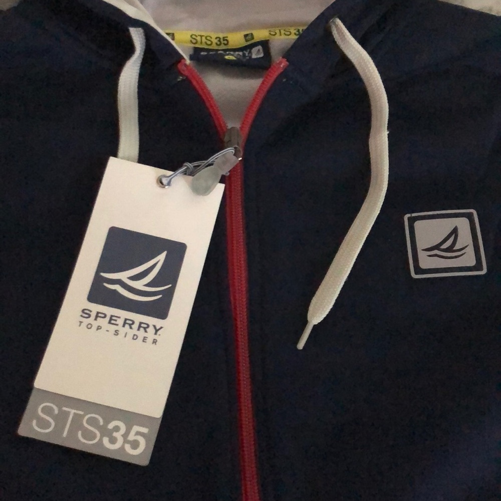 Men’s Sperry Top Sider STS full zip hooded jacket